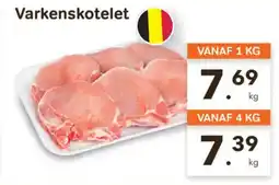 Buurtslagers Varkenskotelet aanbieding