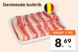 Buurtslagers Gevleesde buikrib aanbieding