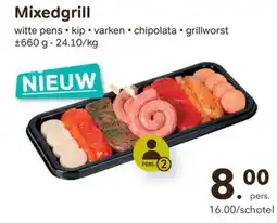 Buurtslagers Mixedgrill aanbieding