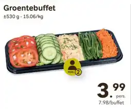 Buurtslagers Groentebuffet aanbieding