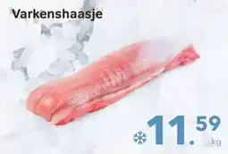 Buurtslagers Varkenshaasje aanbieding