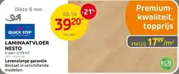 Brico Laminaatvloer nesto aanbieding
