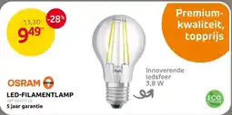 Brico Osram Led Filamentlamp aanbieding