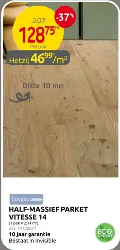 Brico Lalegno Half Massief Parket Vitesse 14 aanbieding