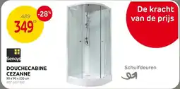 Brico Sencys Douchecabine Cezanne aanbieding