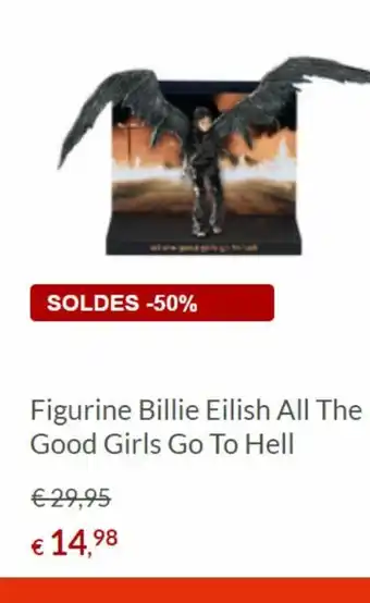 Figurine Billie Eilish All The Good Girls Go To Hell