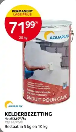Brico Aquaplan kelderbezetting aanbieding