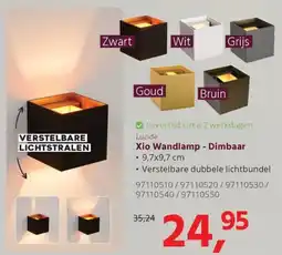Hanos Lucide Xio Wandlamp - Dimbaar aanbieding
