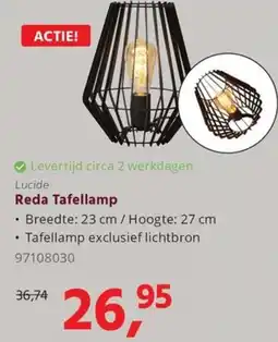 Hanos Lucide Reda Tafellamp aanbieding