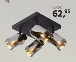 Hanos Lucide Alion Plafondspot - Zwart aanbieding