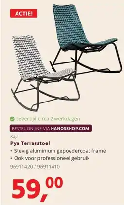 Hanos Kaja Pya Terrasstoel aanbieding