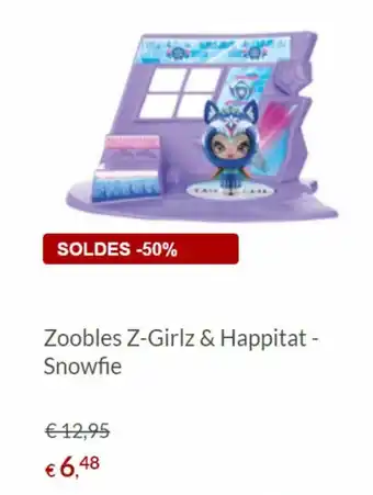 Zoobles Z-Girlz & Happitat - Snowfire