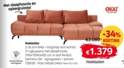 BE-Okay Hoeksalon aanbieding