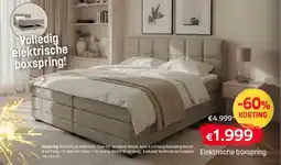 BE-Okay Elektrische Boxspring aanbieding