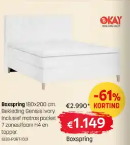 BE-Okay Boxspring aanbieding