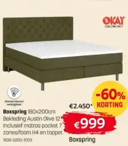 BE-Okay Boxspring aanbieding