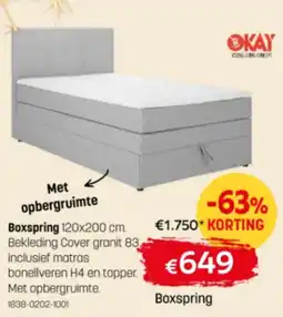 BE-Okay Boxspring aanbieding