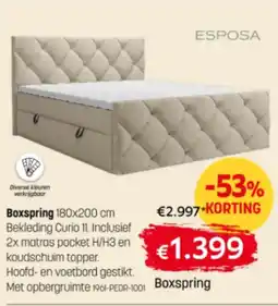 BE-Okay Boxspring aanbieding