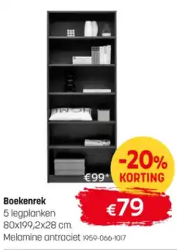 BE-Okay Boekenrek aanbieding