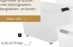 Karwei Opbergbox Click aanbieding