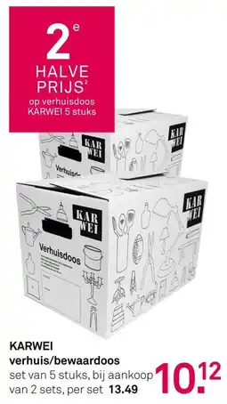 Karwei Karwei Verhuis / Bewaardoos aanbieding