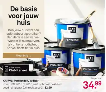 Karwei Karwei Perfectdek aanbieding
