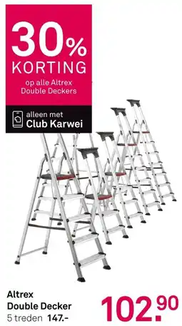 Karwei Altrex Double Decker aanbieding