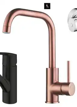 Karwei Atlantic Keukenkraan Olivier Red Gold aanbieding