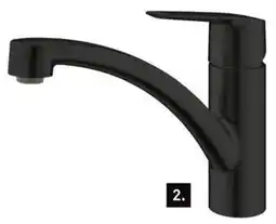 Karwei Grohe Keukenmengkraan Start Uitloop mat zwart aanbieding