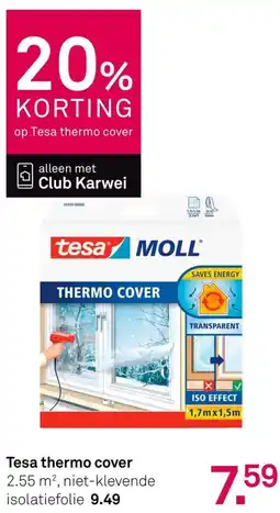 Karwei Tesa Thermo Cover aanbieding