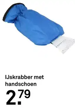 Karwei IJskrabber met Handschoen aanbieding