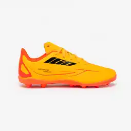 Decathlon Voetbalschoenen voor kinderen 160 MG oranje aanbieding