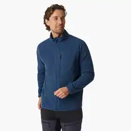 Decathlon Heren hiking fleece met lange mouwen en volledige ritssluiting Geilo Full Zip II aanbieding