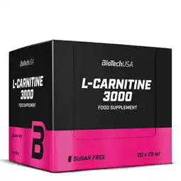 Decathlon L-Carnitine 3000 - 25 ml Sinaasappel van Biotech USA aanbieding