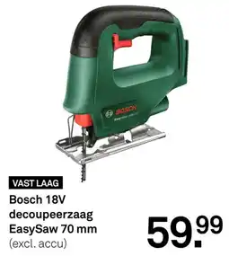 Karwei Bosch 18V decoupeerzaag EasySaw 70 mm aanbieding