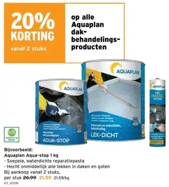 20% Aquaplan Dak Behandelingsproducten