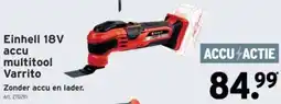 GAMMA Einhell 18V accu multitool Varrito aanbieding