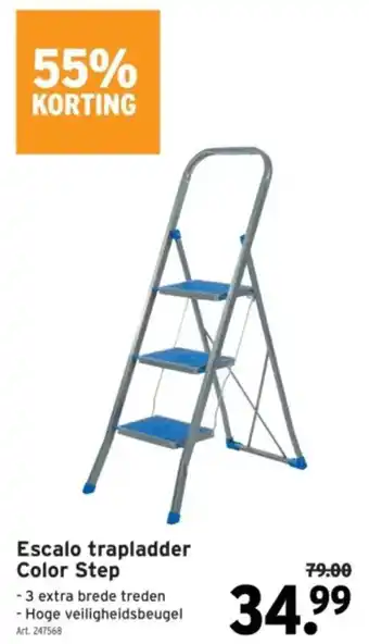 GAMMA Escalo trapladder Color Step aanbieding