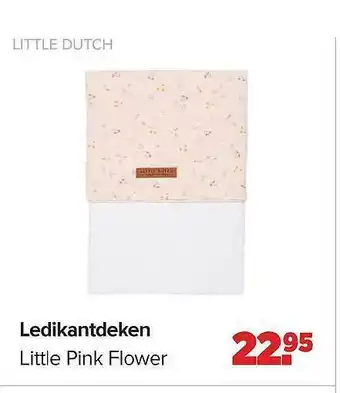 Baby-Dump Ledikantdeken Little Pink Flower Little Dutch aanbieding