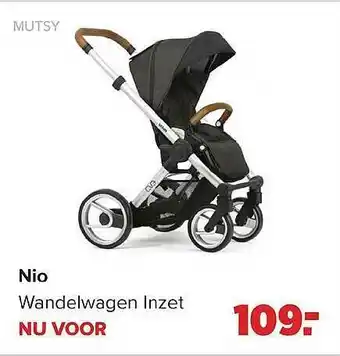 Nio Wandelwagen Inzet Mutsy