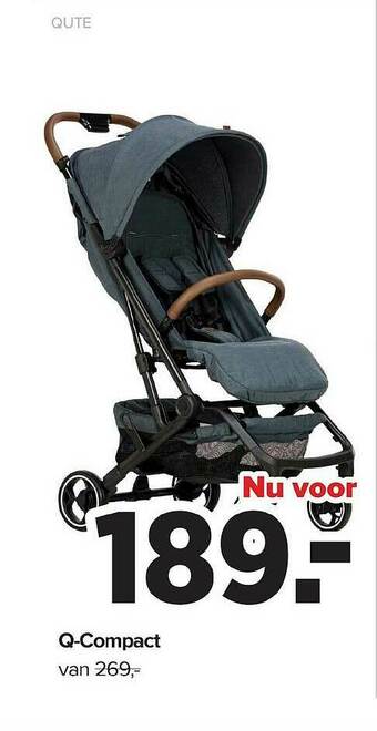 Baby-Dump Q-compact Qute aanbieding