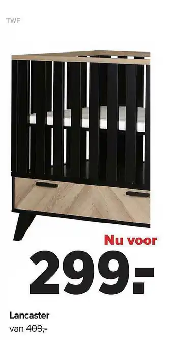 Baby-Dump Lancaster Twf aanbieding