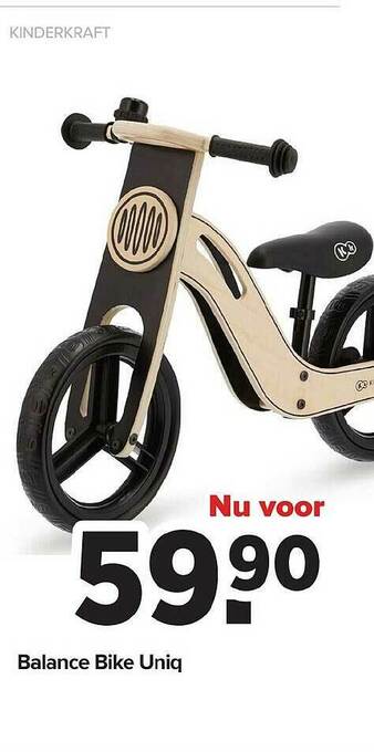 Baby-Dump Balance Bike Uniq Kinderkraft aanbieding