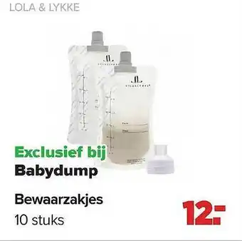 Bewaarzakjes 10 Stuks Lola & Lykke