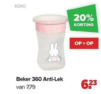 Beker 360 Anti-lek Koko