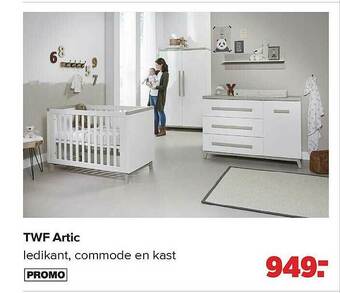 Twf Artic Ledikant Commode En Kast