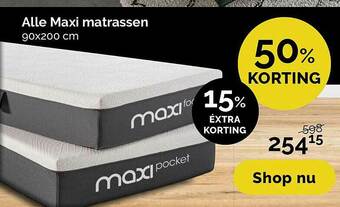 Beter Bed Alle Maxi Matrassen aanbieding