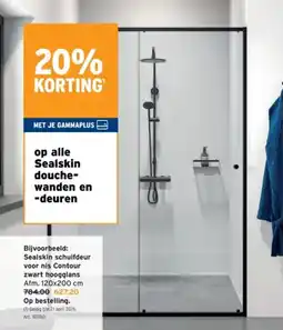 GAMMA Sealskin Douchewanden en Deuren aanbieding