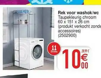Cora Rek Voor Washok Wc aanbieding