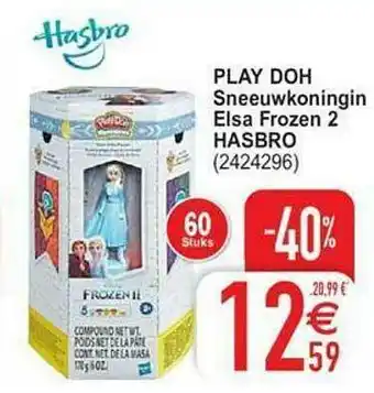 Cora Play Doh Sneeuwkoningin Elsa Frozen 2 Hasbro aanbieding